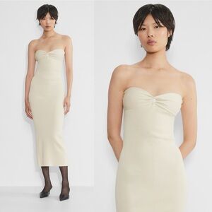 NEW! Artizia- Babaton Lasting Tube Dress Knit Sweetheart Maxi Size Large